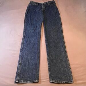 Wrangler Woman’s Dark Wash Blue Mid-Rise Boot Cut Jeans